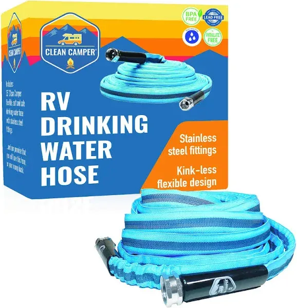 Clean Camper RV Fresh Water Drinking Hose