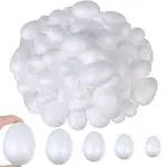 DIYASY 20pcs White Foam Balls 2-3 inch Foam Polystyrene Craft Balls for Arts & Christmas Ornaments,Polystyrene Round Balls for DIY Crafting and Decoration.