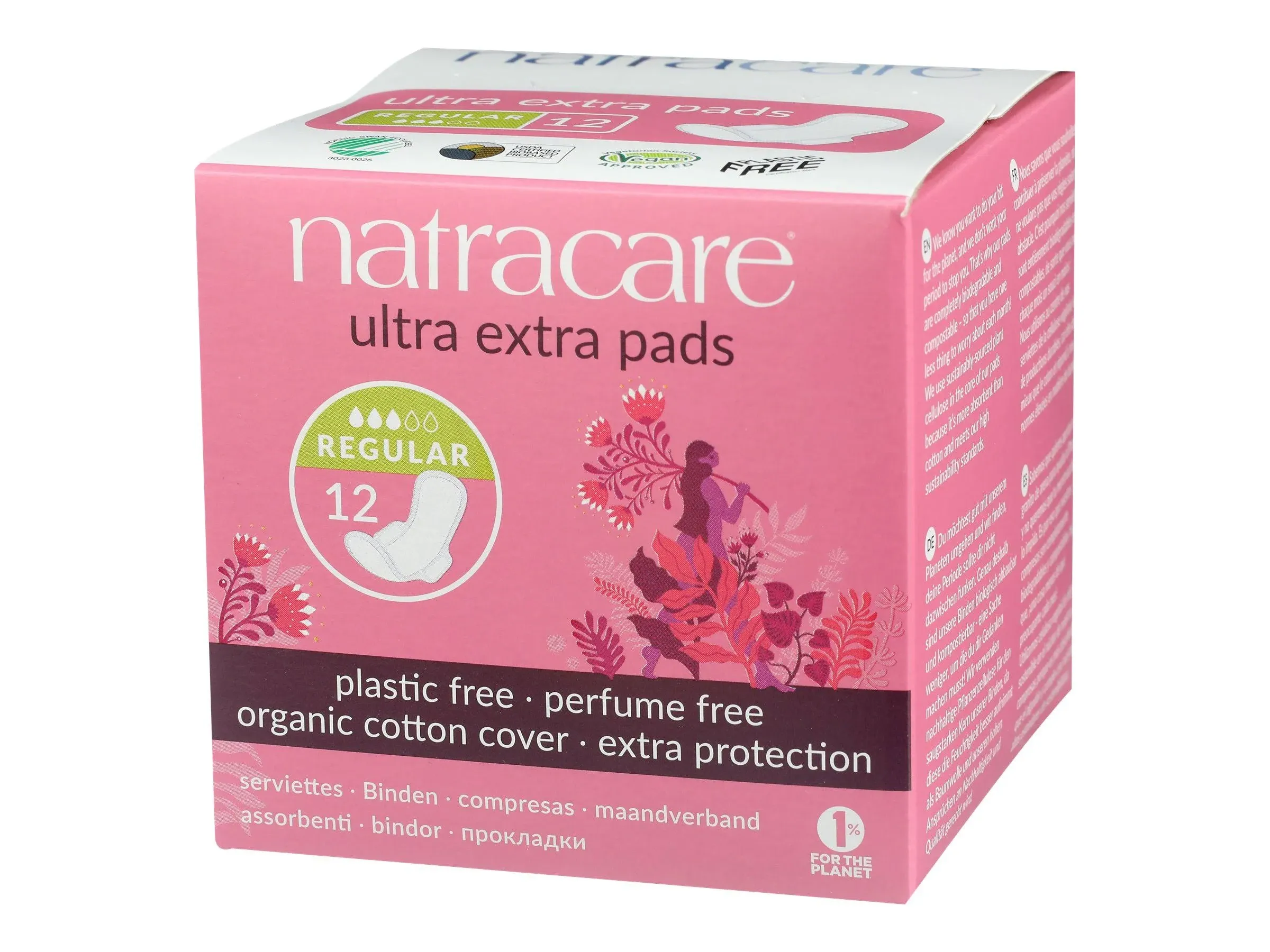 Natracare Ultra Extra Long Pads with Wings