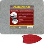 Wool Pressing Mat - 17" x 13.5" Quilting Ironing Pad - 100% New Zealand Felted Wool Iron Board for Quilters, Great for Quilting & Sewing Projects by Savina