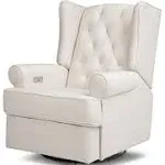 Namesake Harbour Electronic Recliner and Swivel Glider, Performance Cream Eco Weave