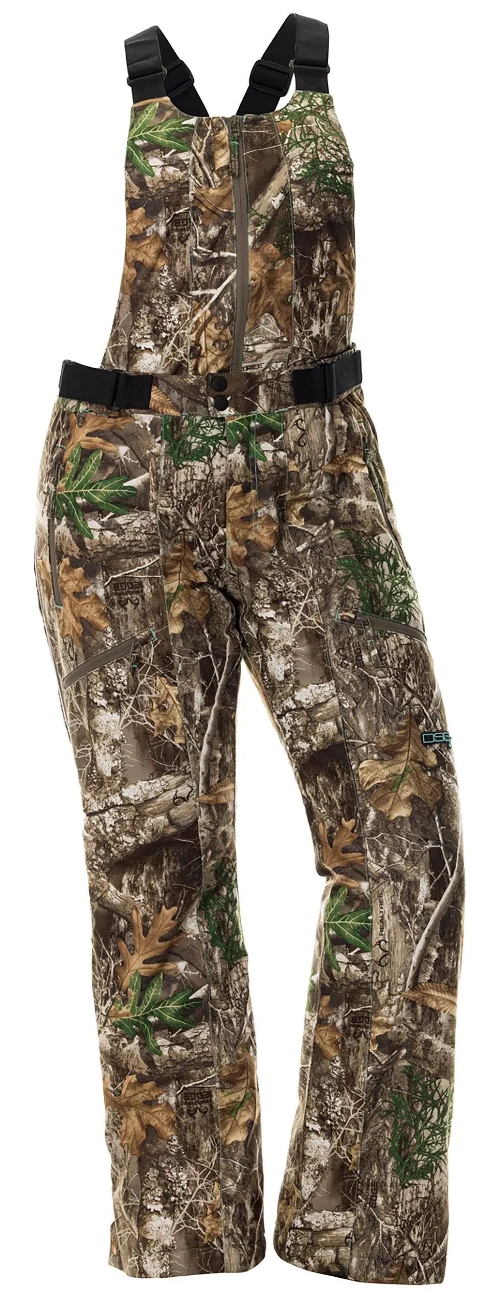 "DSG Outerwear Women's Realtree Edge Kylie 4.0 Drop Seat Hunting Bibs - L"