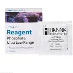 Hanna Instruments HI774-25 Phosphate Ultra Low Range Checker HC Reagents (25 Tests) by WWG Store