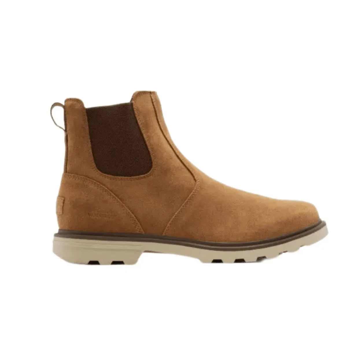 NEW IN BOX- SOREL Carson Chelsea Boot Men&#x27;s Size 11 in Camel Brown/Oatmeal