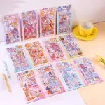 EAMOTOL 48 Sheets Cartoon Girl Stickers - Kawaii Pet Transparent Journaling ...