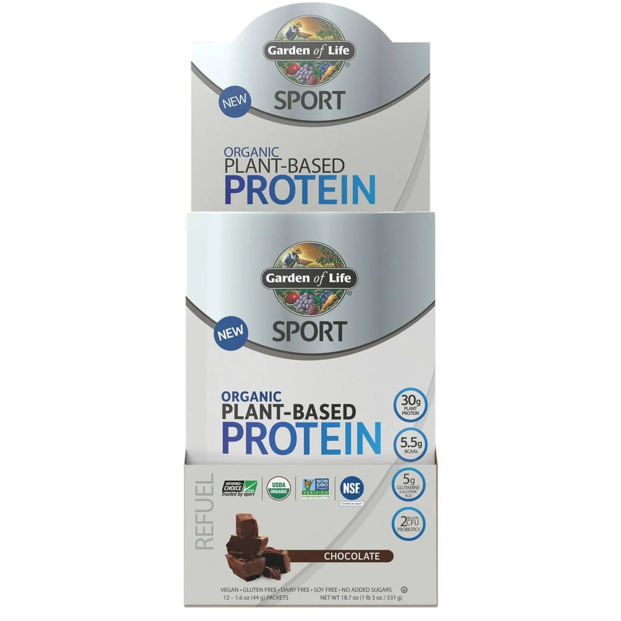 Garden Of Life Sport Organic Plant-Based Protein 12 Count