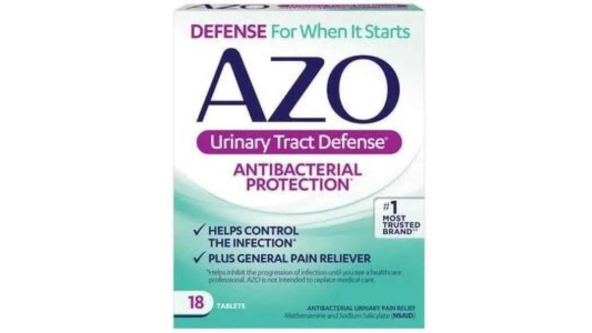 Azo, Abwehr der Harnwege, antibakterieller Schutz, 24 Tabletten