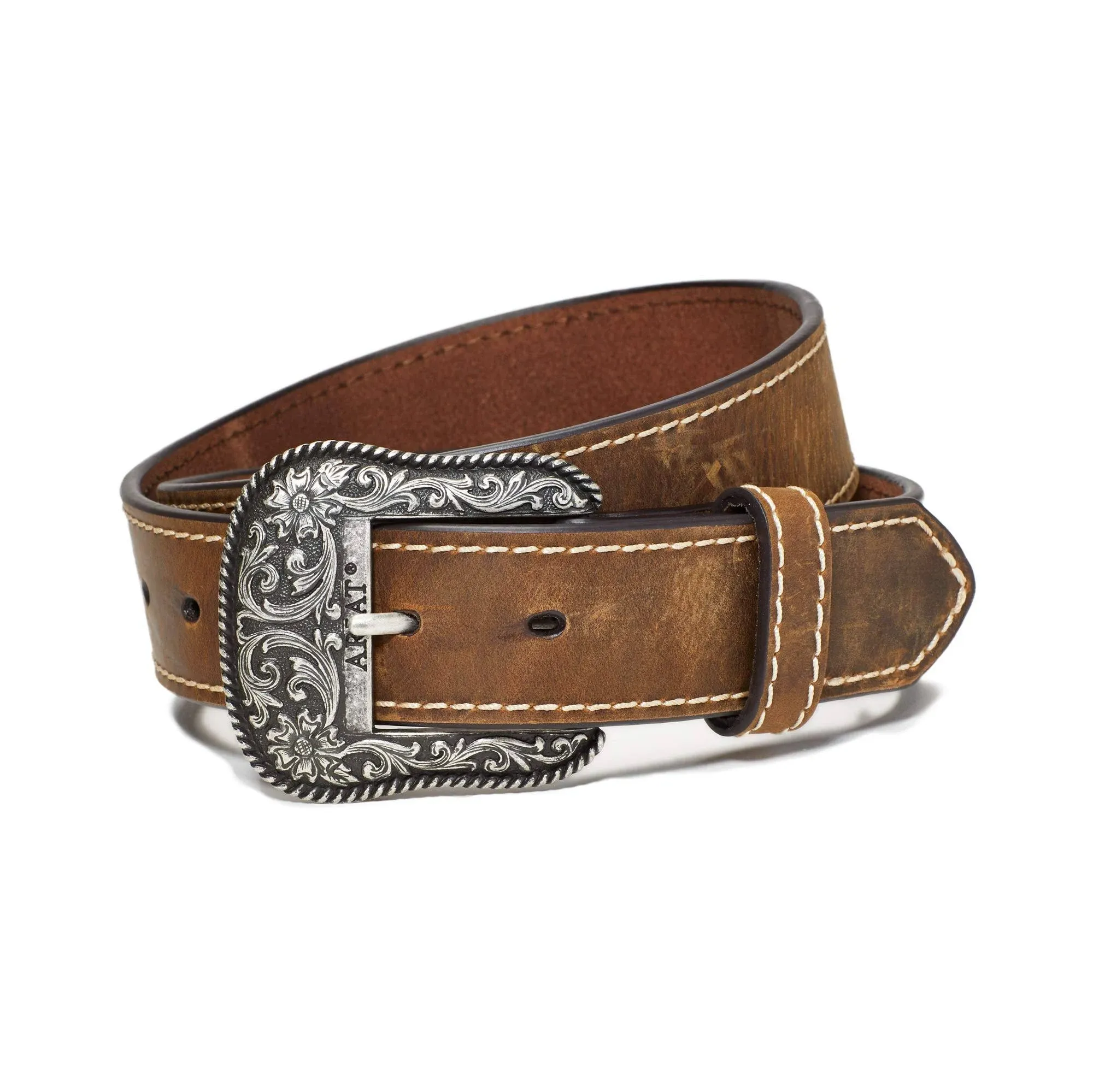 Ariat Women's Brown Leather Western Belt