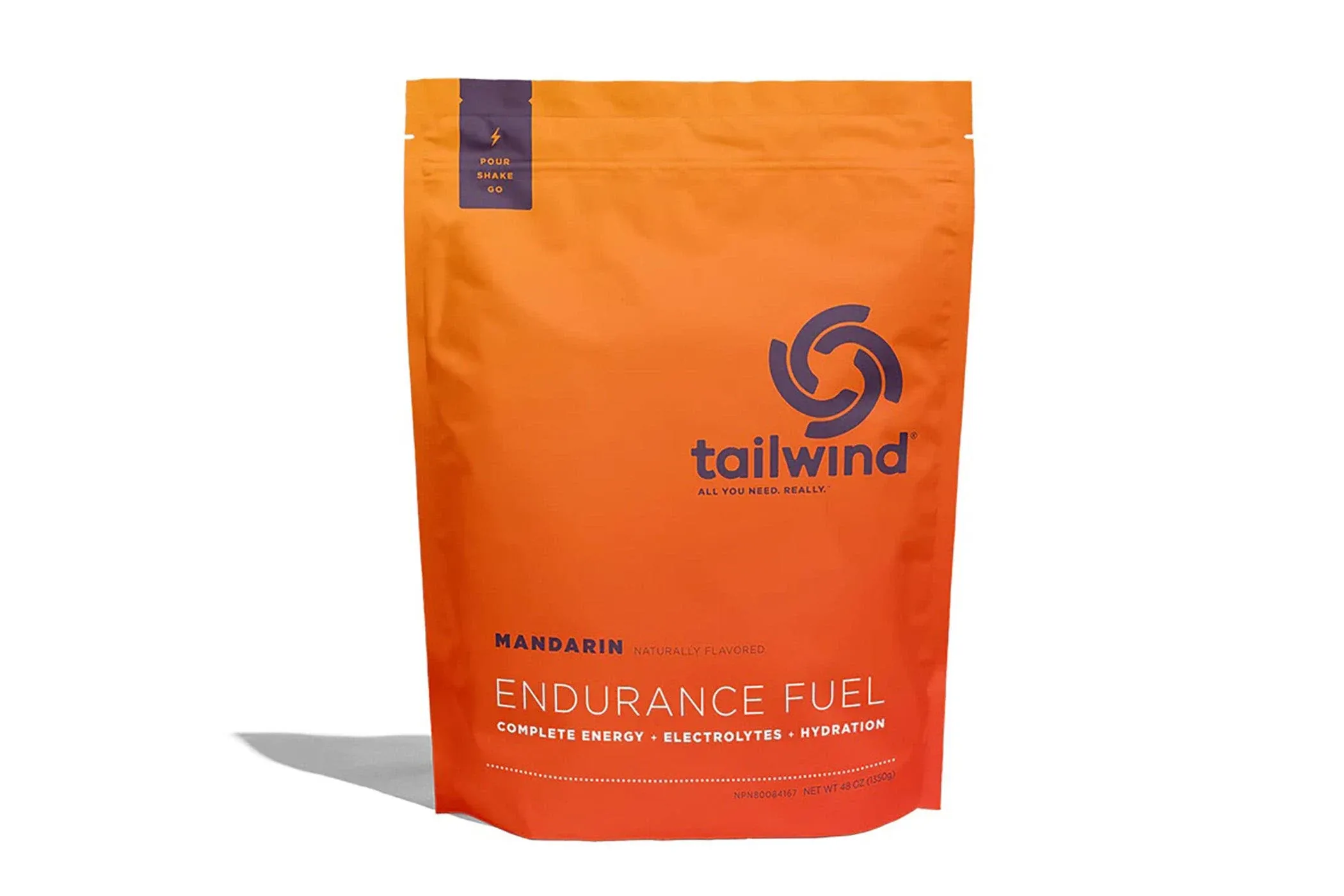 Tailwind Nutrition Endurance Fuel, Mandarin Orange - 29 oz pouch