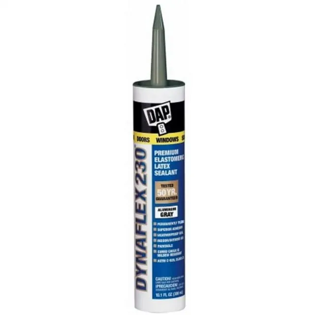 Dap Dynaflex 230 Caulk - Gray 10.1 fl oz Cartridge - 18286