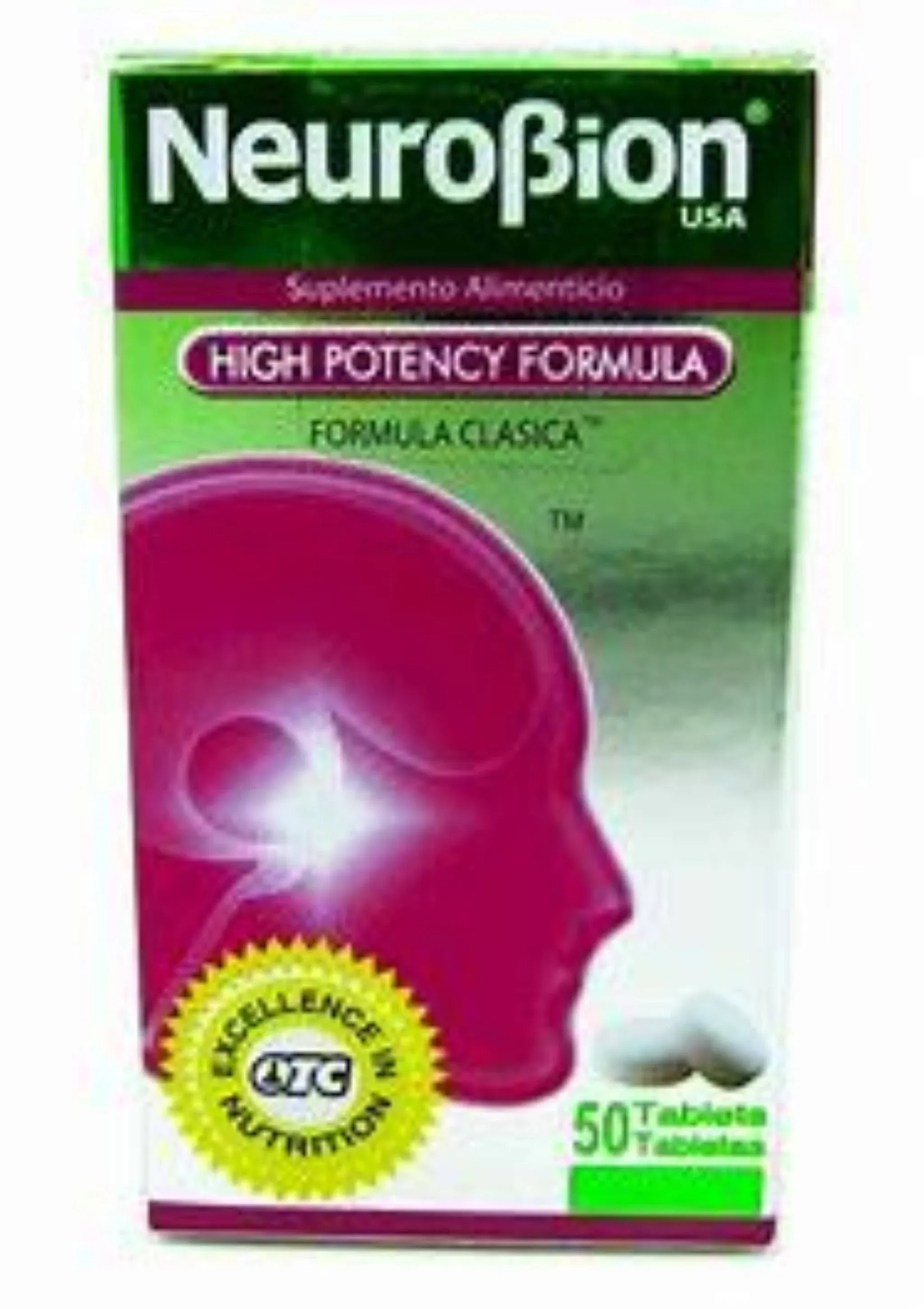 Neurobion Supplement High Potency Formula 50 Ct Boost Your Energy Support Nerve