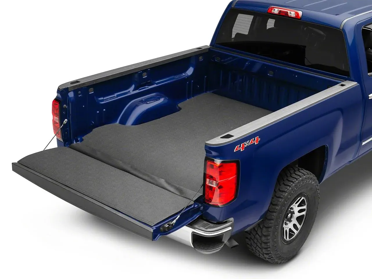 BedRug 07-18 GM Silverado/Sierra 5ft 8in Bed BedTred Impact Mat (Use w/Spray-In & Non-Lined Bed)