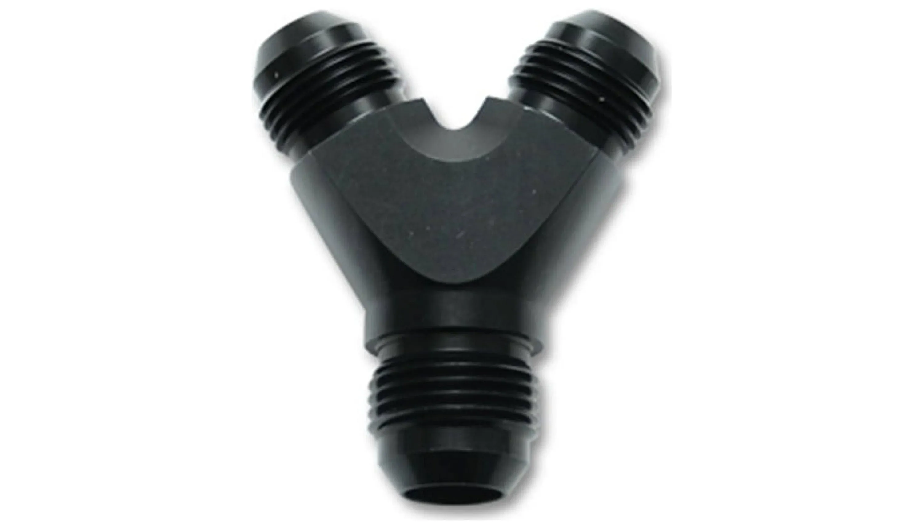 Vibrant -8AN x -6AN x -6AN Y-Adapter Fitting - Aluminum