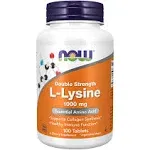 NOW Foods L-Lysine 1000 Mg 100 Tablets