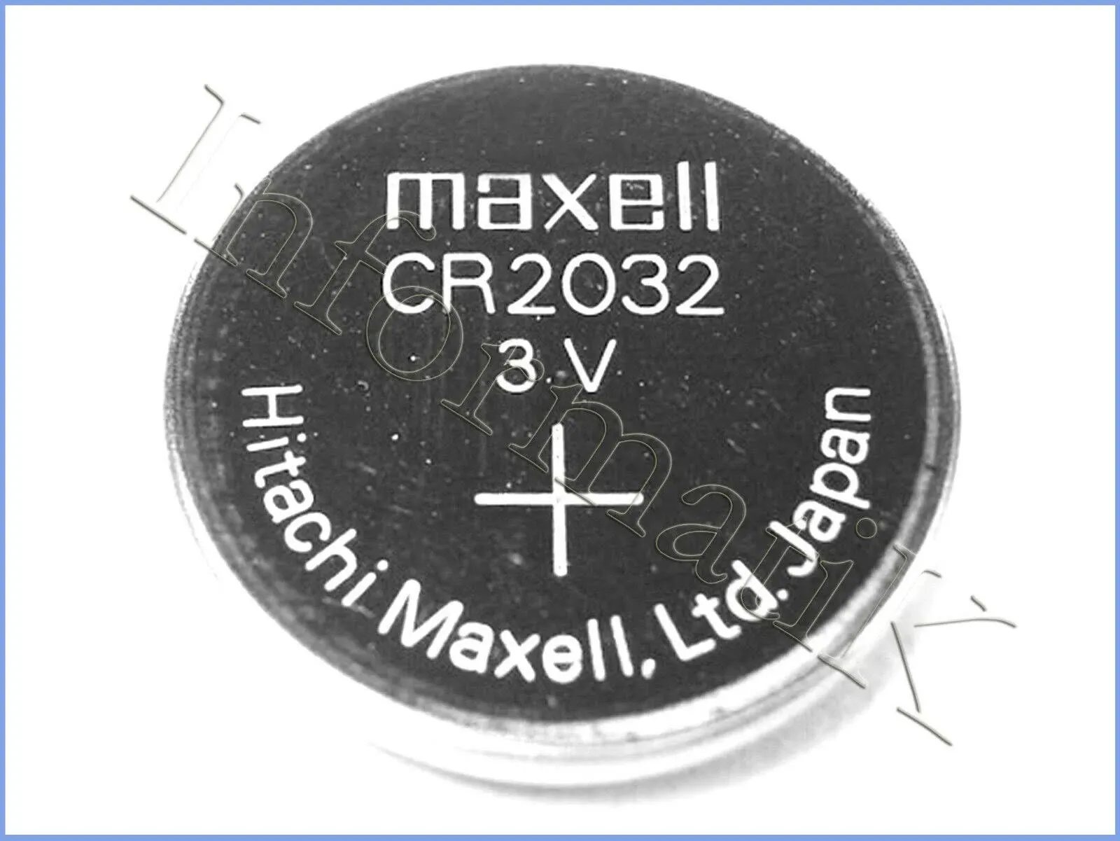 Maxell CR2032 lithium batteries -pack of 5