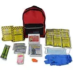 Ready America 70280 2 Person 3 Day Emergency Kit, Backpack