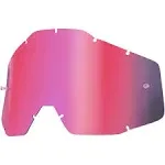 100% Replacement Lenses Pink Mirror, Anti-Fog