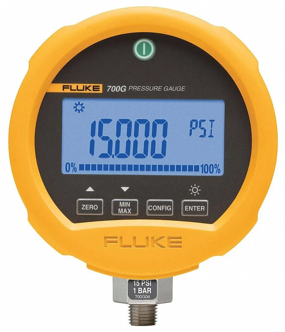 New Fluke 700RG29 Reference Pressure Test Gage Gauge -14 to 3,000 PSI / 0.1 PSI