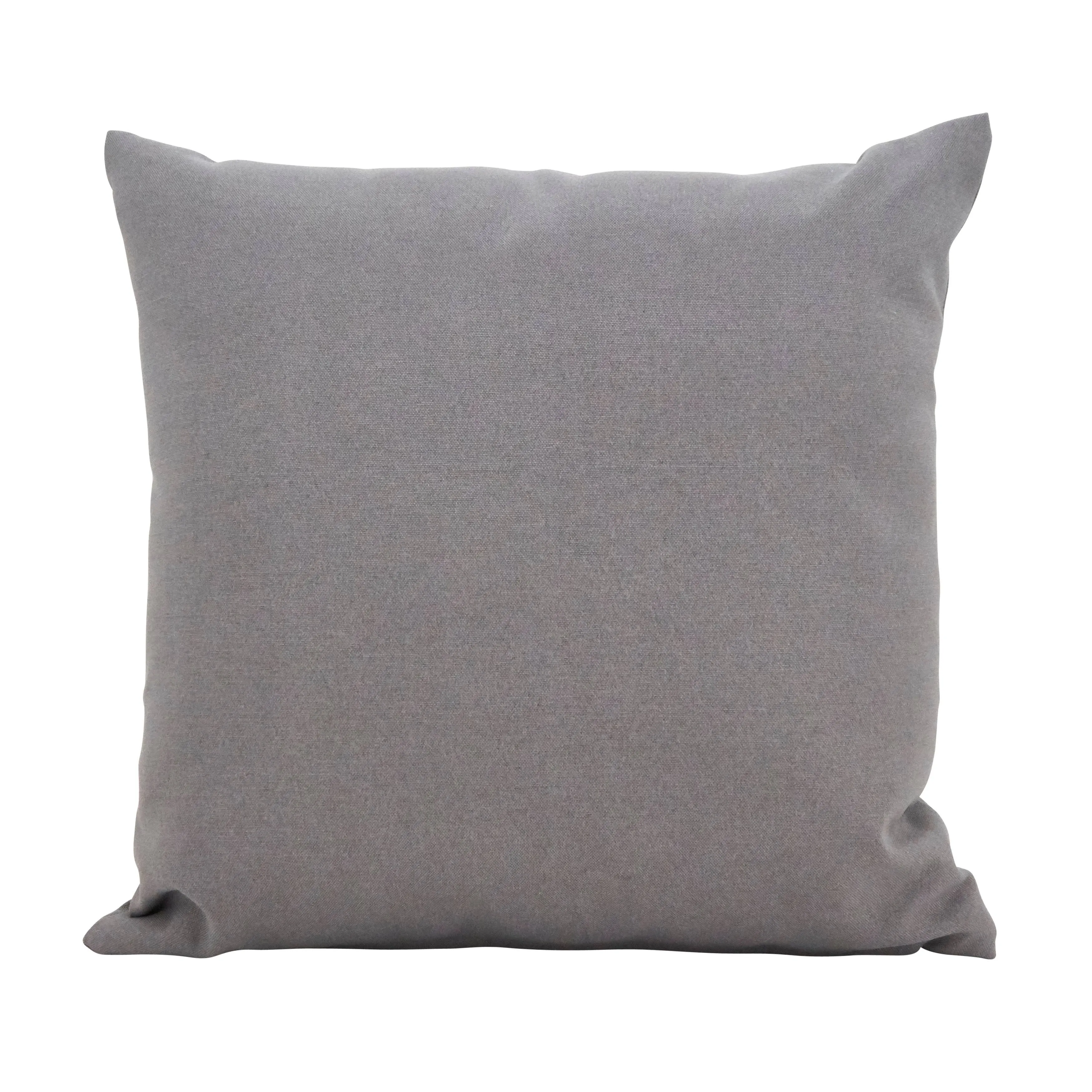 Outdoor Poly Filled Throw Pillow Black 17 X 17