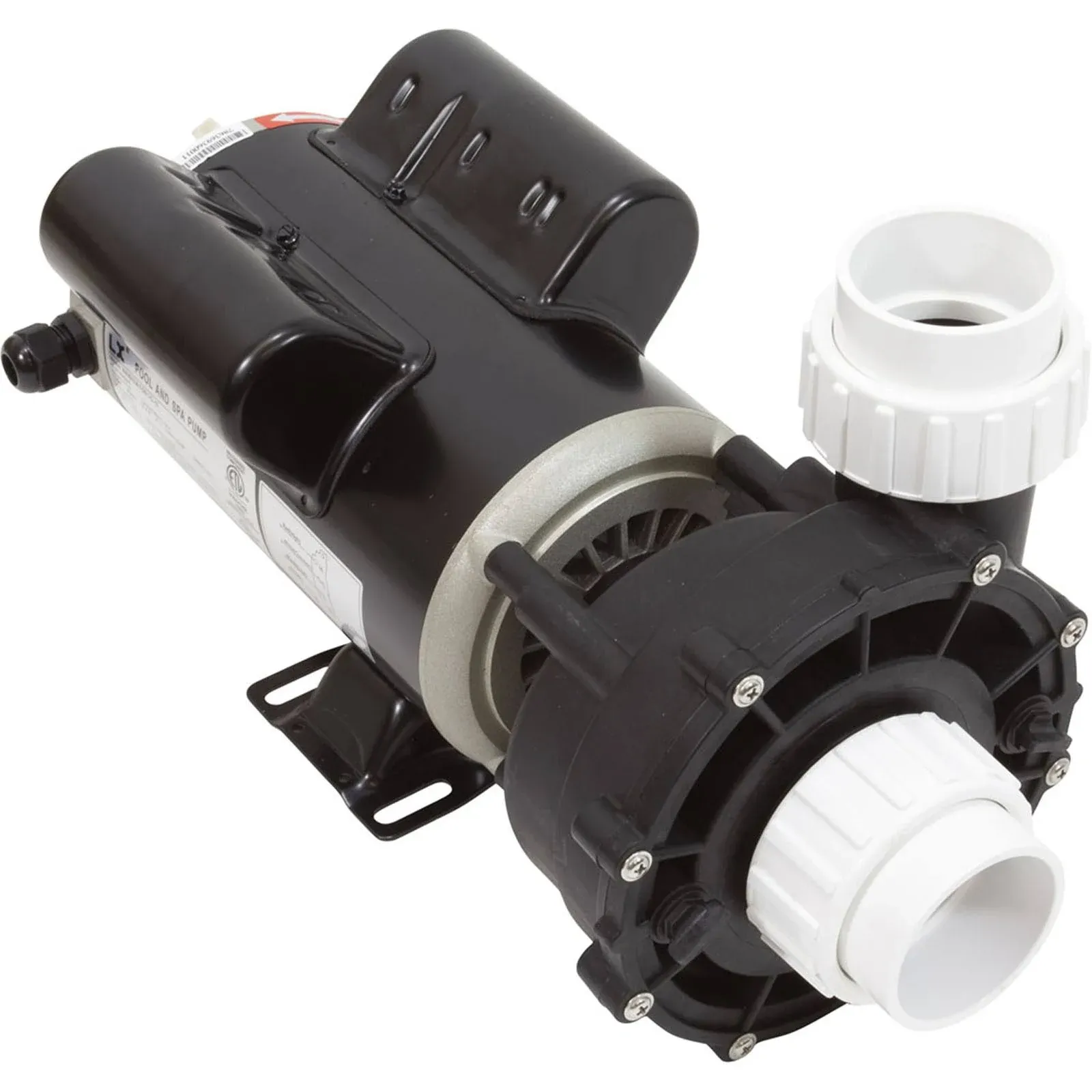 48WUA1001C-II LX Pump 1HP 2-Speed 48-Frame Spa Pump