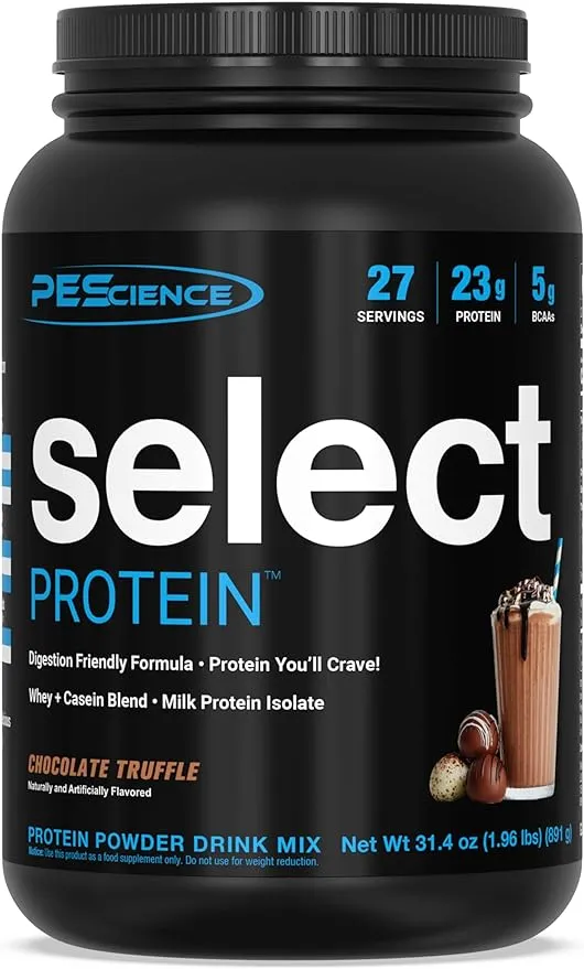 PEScience Select Low Carb Protein Powder, White Chocolate Macadamia, 27 Serving, Keto Friendly and Gluten Free