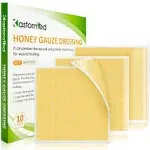 Kastormed Honey Gauze Dressing, Manuka Honey Wound Care, Medical Grade Honey Pat