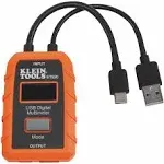 Klein Tools ET920 USB Digital Meter - USB-A & USB-C