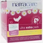 Natracare - Ultra Extra, Super, 10 pads