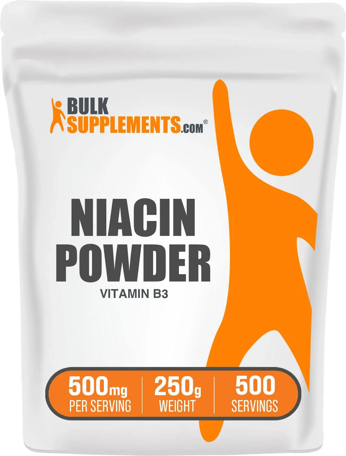 BulkSupplements Pure Niacin (Vitamin B3) Powder