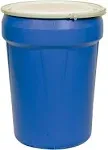 Eagle 30 Gallon Blue Barrel Drum 1601B