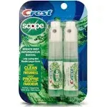 Crest Scope 4-Pack Mint Breath Mist Sprays