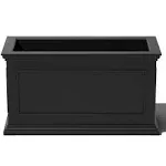 Veradek Brixton Long 33" Planter - Black