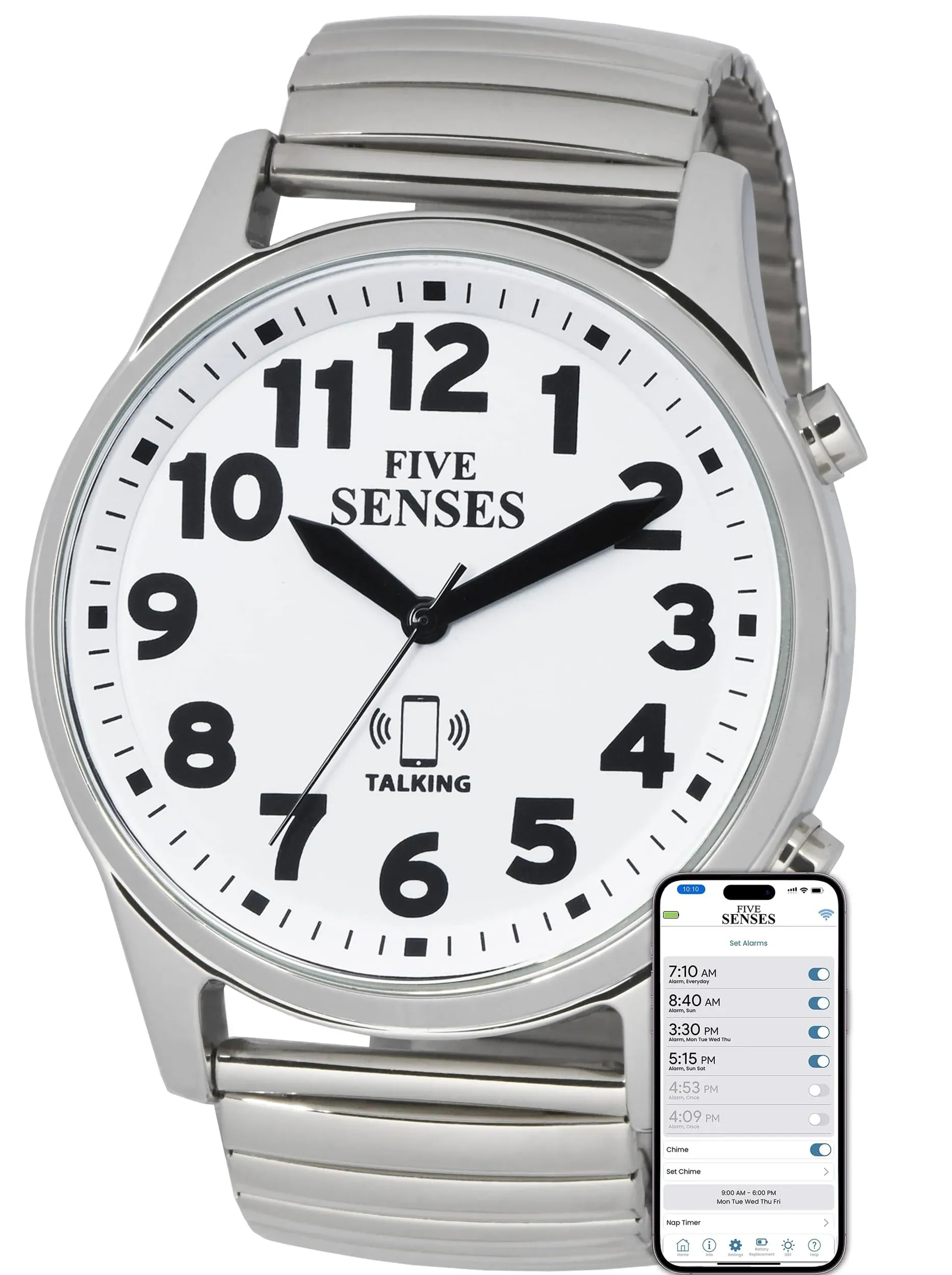 Five Senses Jumbo Smart Atomic Talking Watch