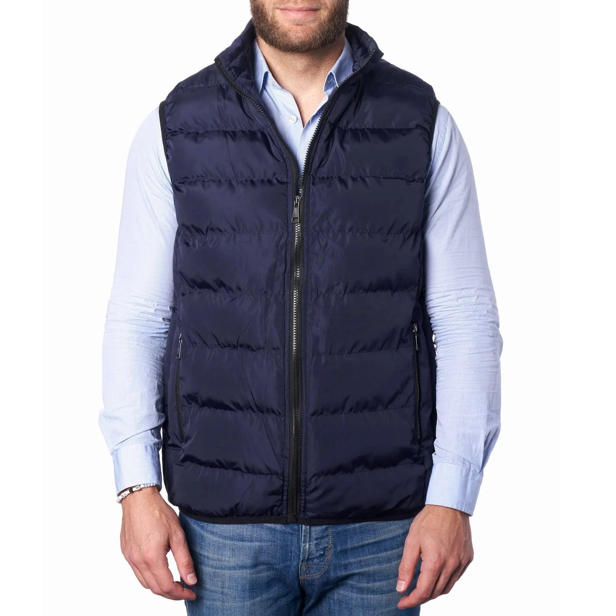 Alpine Swiss Asher Mens Lightweight Down Alternative Vest