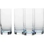 Mikasa Cal Blue Ombre Highball Glasses Set of 4