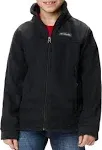 Columbia Steens MT II Fleece Boys Large Mountain Red Jacket