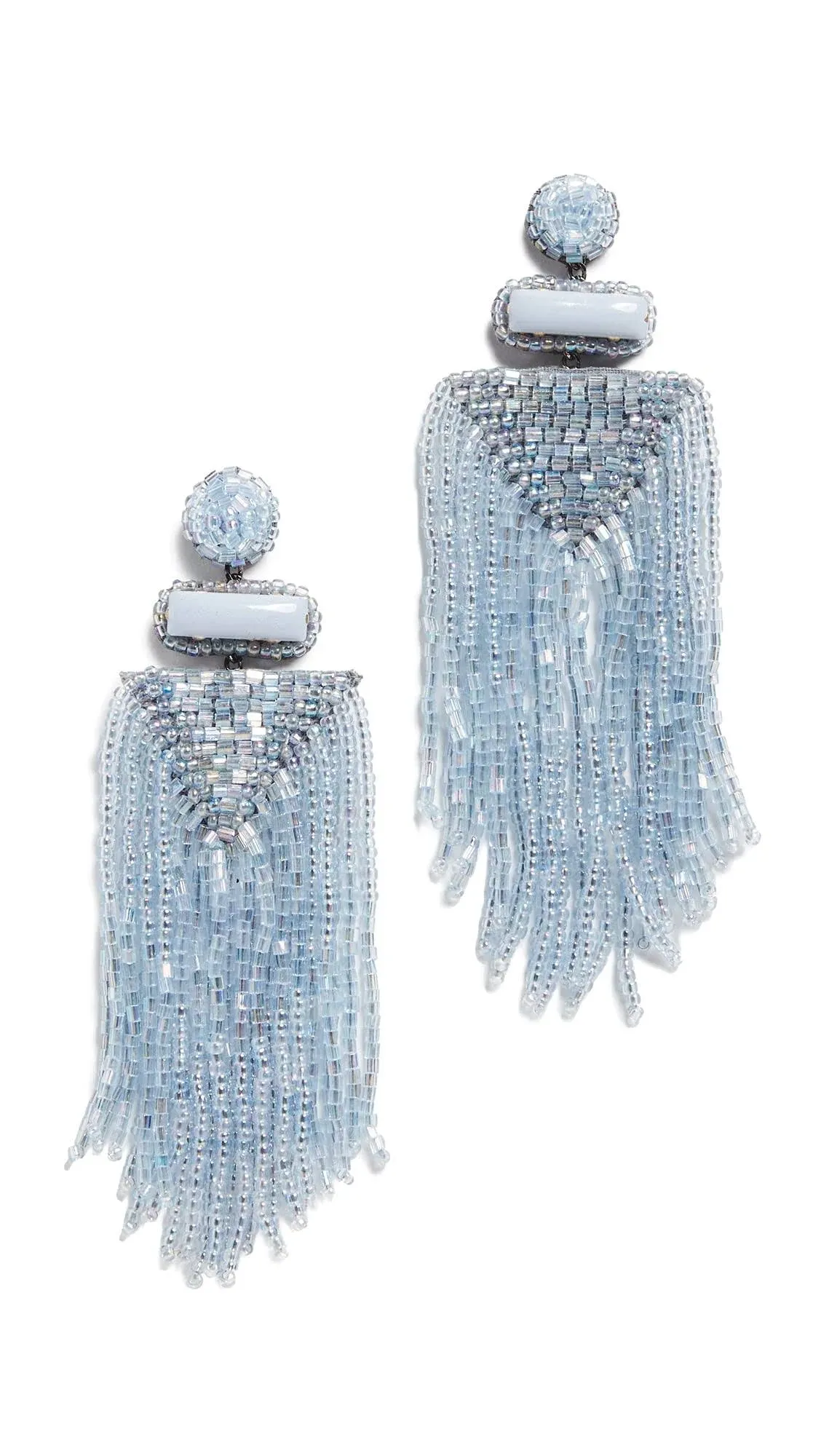 Deepa Gurnani Jody Beaded Tassel Earrings