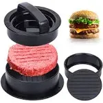 EPPARN Burger Press, Different Size Hamburger Patty Molds, 3 in 1 Hamburger Patty Maker, Works Best for Stuffed Burgers, Sliders, Regular Beef Burger, Non