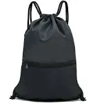 HOLYLUCK Drawstring Backpack Bag Sport Gym Sackpack