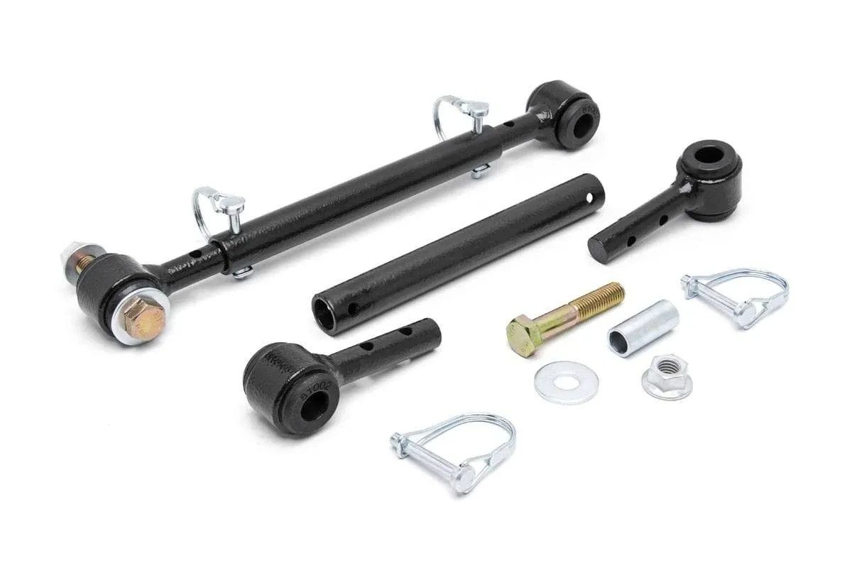 Rough Country Jeep Front Sway Bar Disconnects