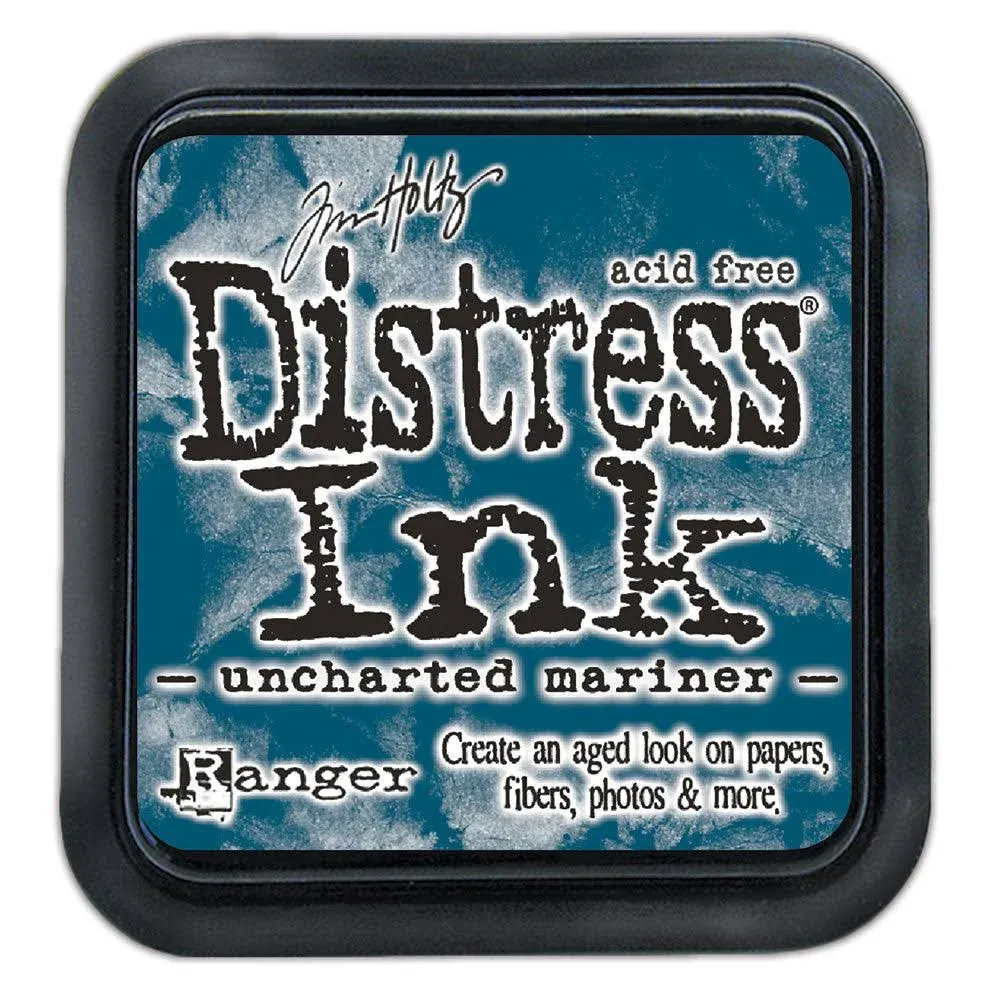 Tim Holtz Ranger Distress Ink Pad 3" x 3" - Uncharted Mariner