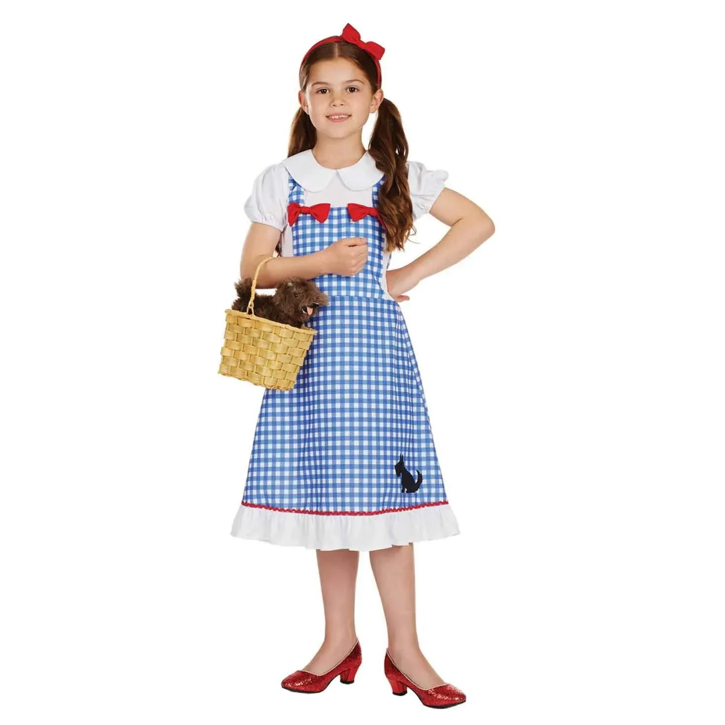 fun shack Dorothy Costume for Girls, Girls Dorothy Costume, Dorothy Costumes for Kids, Girl Dorothy Costume