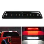 Nilight Third Brake Light Tail High Mount 3rd Stop Cargo Reverse LED Lights Compatible with 2009-2014 Ford F150 Come with Seal Foam Gasket