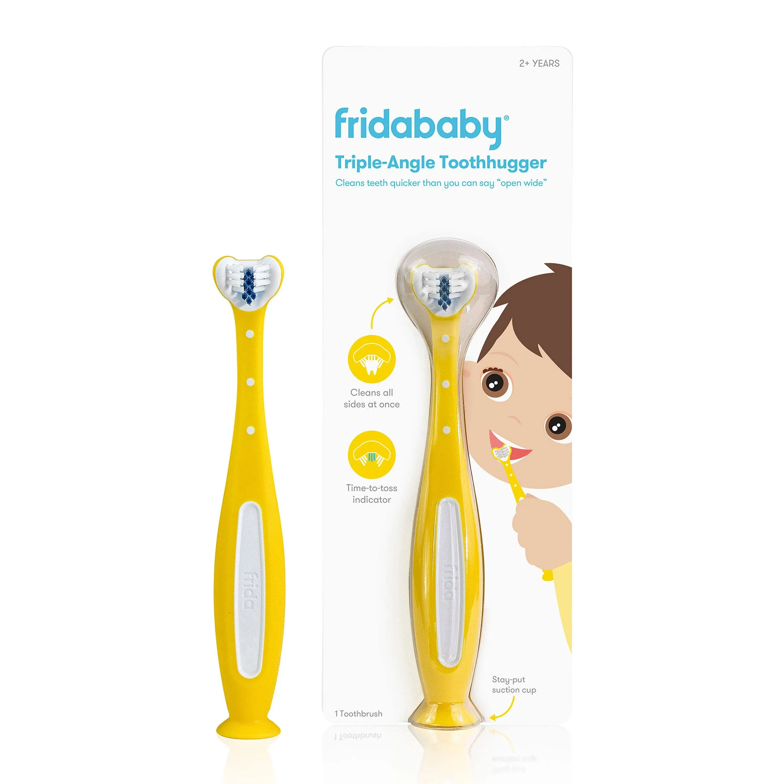 FridaBaby SmileFrida, The ToothHugger - Yellow