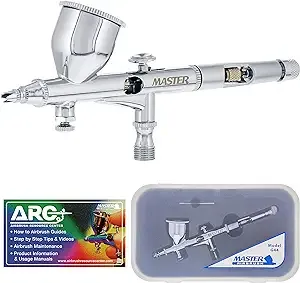 0.2 Micro Precision Dual-Action Gravity Airbrush Set Kit MAC Auto Paint Hobby