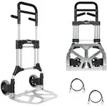 Vergo Industrial Heavy Duty Folding Hand Truck, 400 lbs Capacity