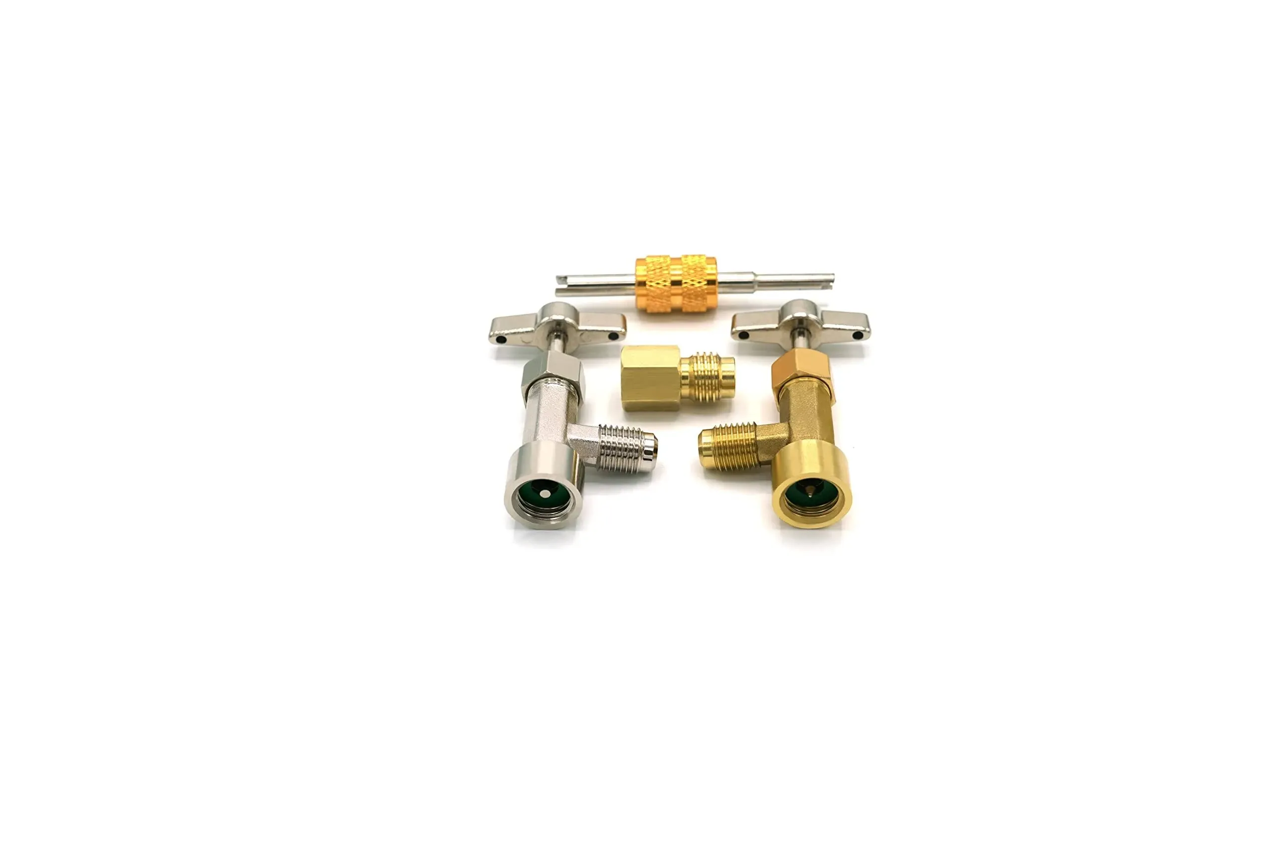 R134A Self-Sealing, and Single Puncture Can Taps, with Valve Core Removal Tool. (Full Kit)