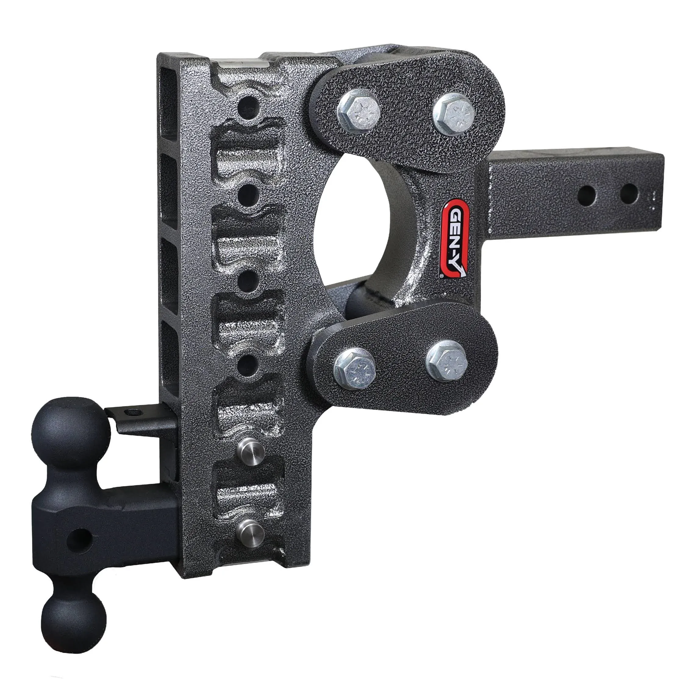 GEN-Y Boss Series Torsion Flex Adjustable Ball Mount Hitch