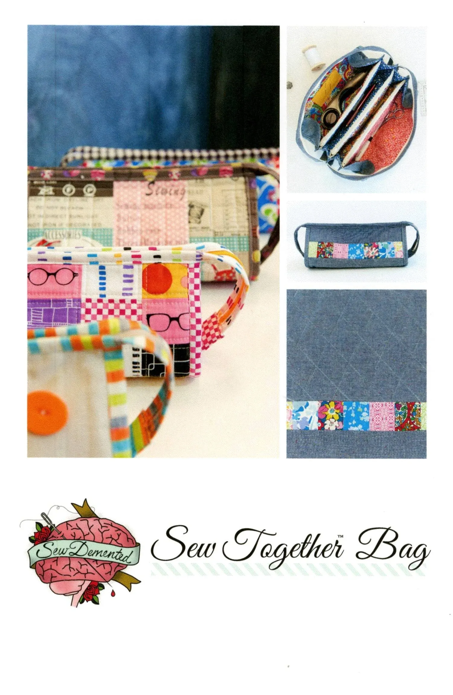 Sew Demented Sew Together Bag Pattern