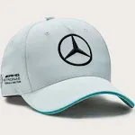 Mercedes AMG Petronas F1 2023 George Russell Dad Baseball Hat (White)